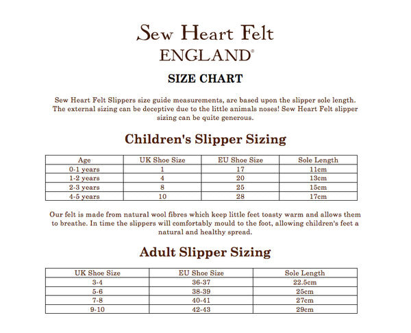 Odette Swan Children Slippers Slippers Sew Heart Felt