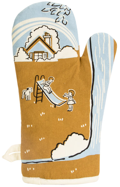 Love My Asshole Kids Oven Mitt Oven Mitt BlueQ