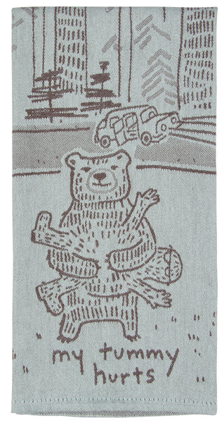 My Tummy Hurts - Tea Towel Tea Towel BlueQ
