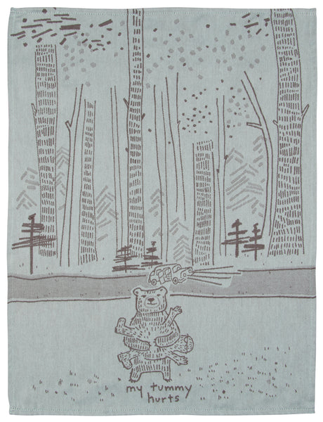 My Tummy Hurts - Tea Towel Tea Towel BlueQ