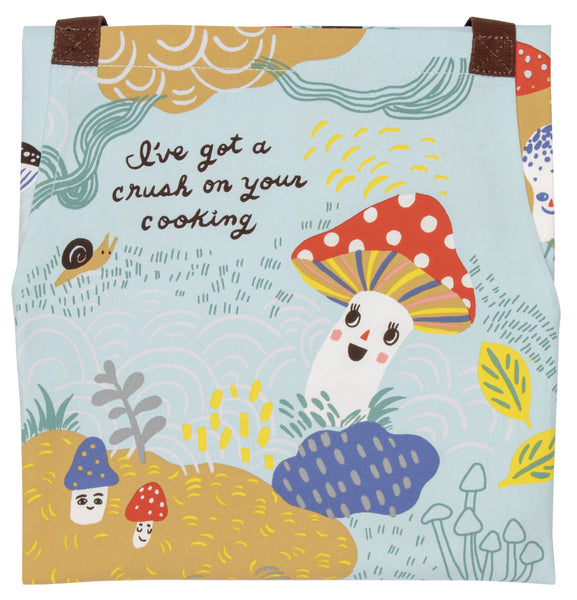 I've Got a Crush On Your Cooking Apron Apron BlueQ