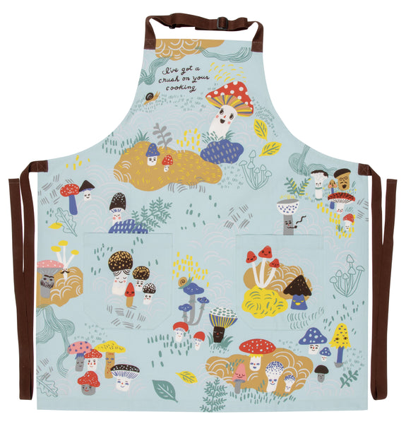 I've Got a Crush On Your Cooking Apron Apron BlueQ