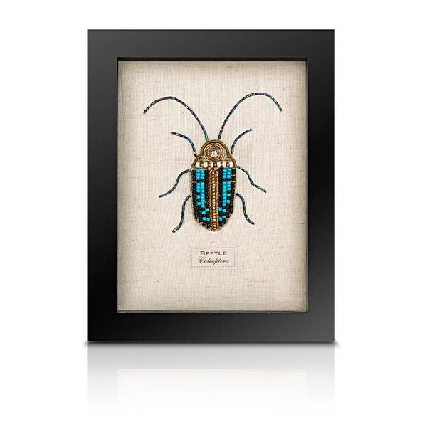Beaded Scarab Beetle from the Cabinet of Curiosity Beaded Beetles Sew Heart Felt