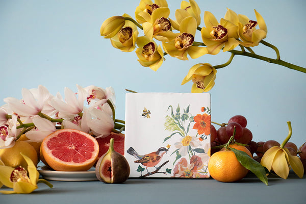 Birds and the Bees Ceramic Tile Tile Storytiles