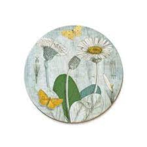 Single Coasters - Designs By Tanya Wolfkamp Coasters Wolfkamp & Stone Botanica Rock Daisy