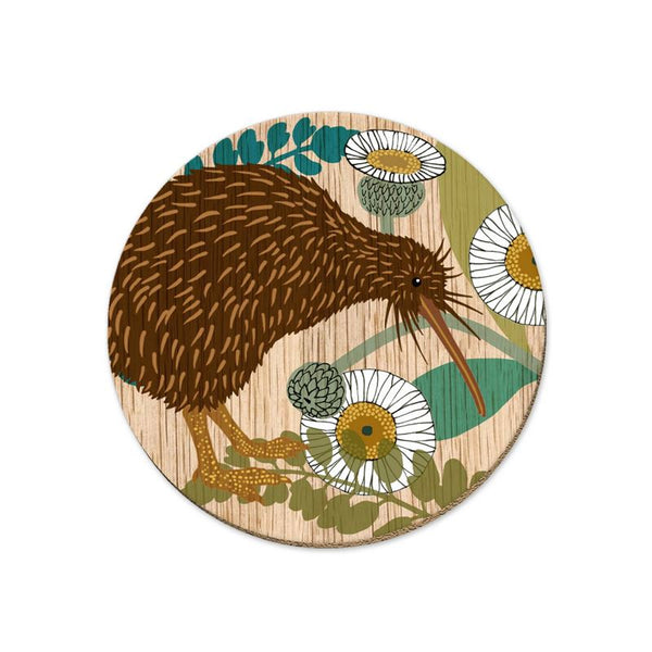 Single Coasters - Designs by Tanya Wolfkamp Coasters Wolfkamp & Stone Ngutu Roa Kiwi