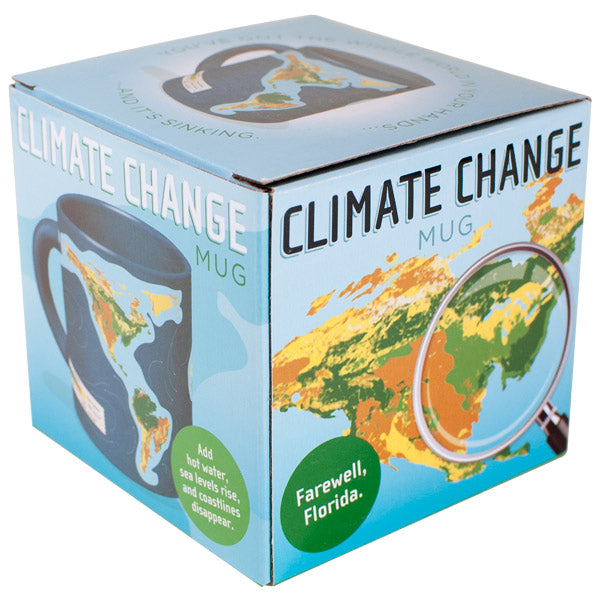 Climate Change Mug - Disappearing Heat Reactive Mug The Unemployed Philosophers Guild