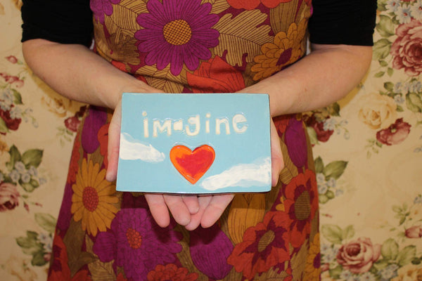 Imagine Rectangle Ceramic Tile Wall Art M Ceramics