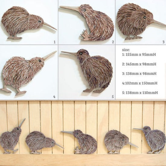 Kiwi Bird Wall Set Wall Art Crystal Ashley