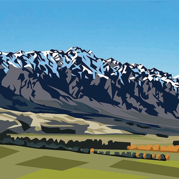 The Remarkables - Print Ira Mitchell