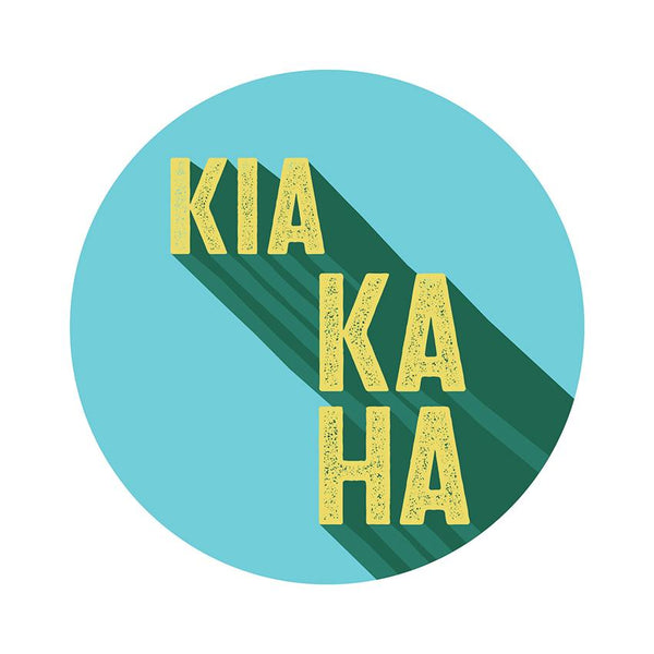 Kia Kaha Ceramic Coaster Coasters 100% NZ