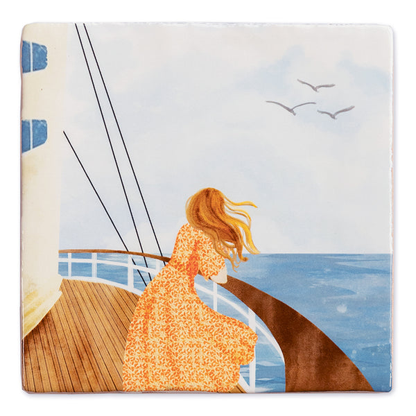 View on the Horizon Ceramic Tile