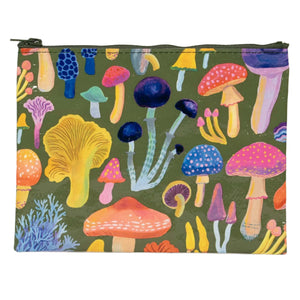 Mushrooms- Zipper Pouch Zipper Pouch BlueQ