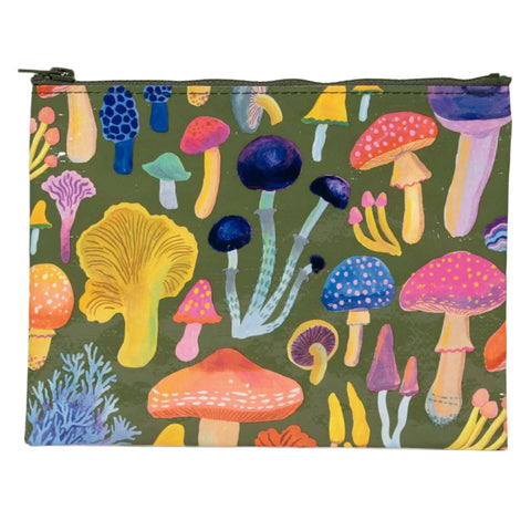 Mushrooms- Zipper Pouch Zipper Pouch BlueQ