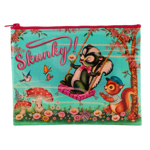 Skunky- Zipper Pouch Zipper Pouch BlueQ