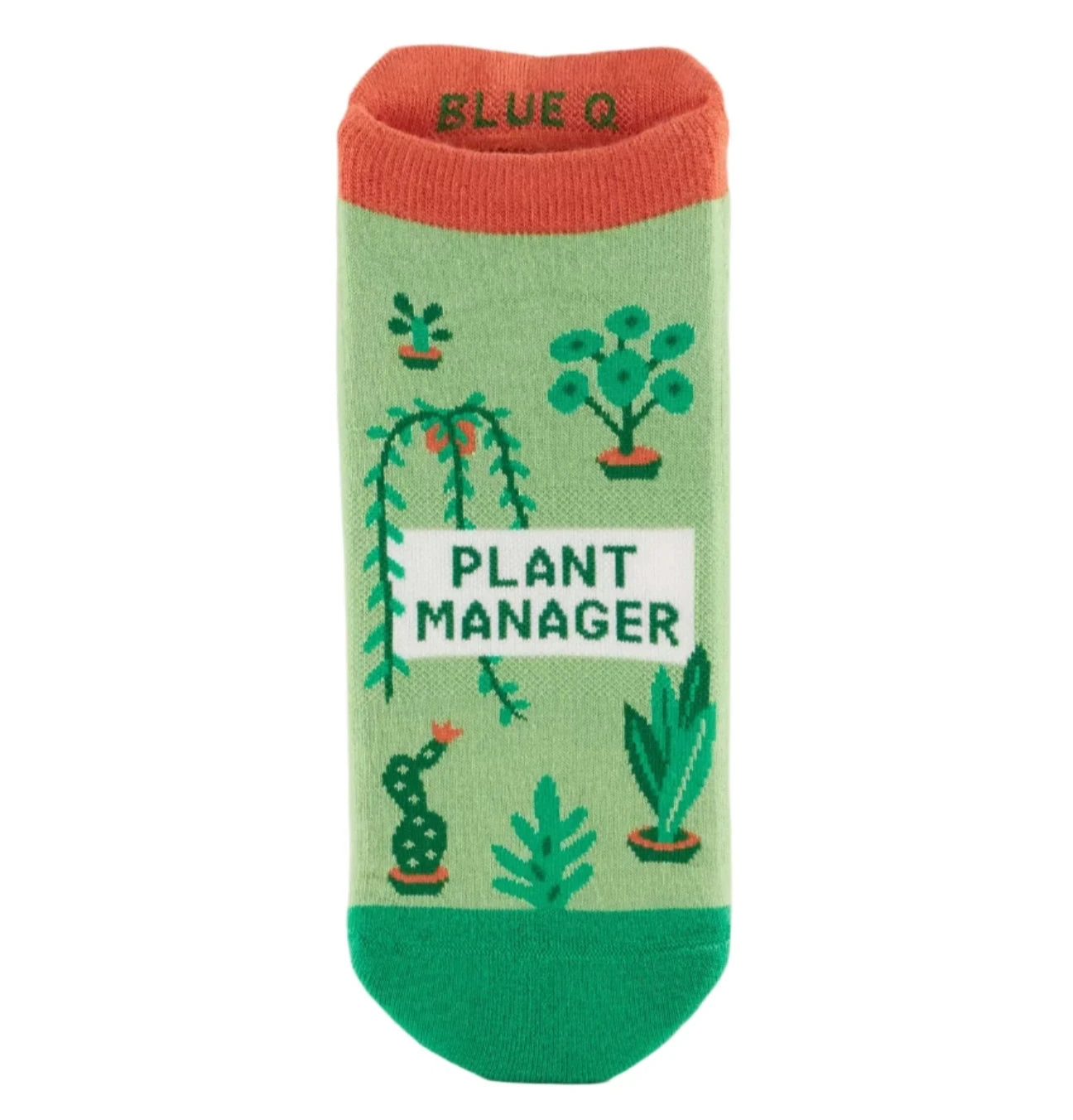 Plant Manager- Sneaker Socks Socks BlueQ