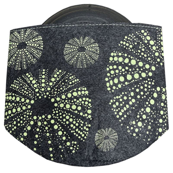 Kina Green On Grey Ecofelt Grow Bag