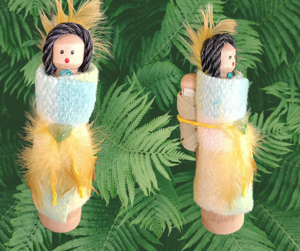 Pania + Pepe Peg Dolls