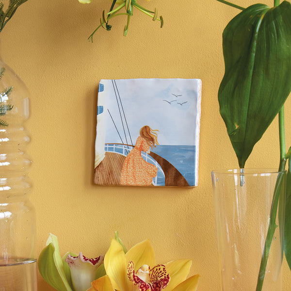 View on the Horizon Ceramic Tile