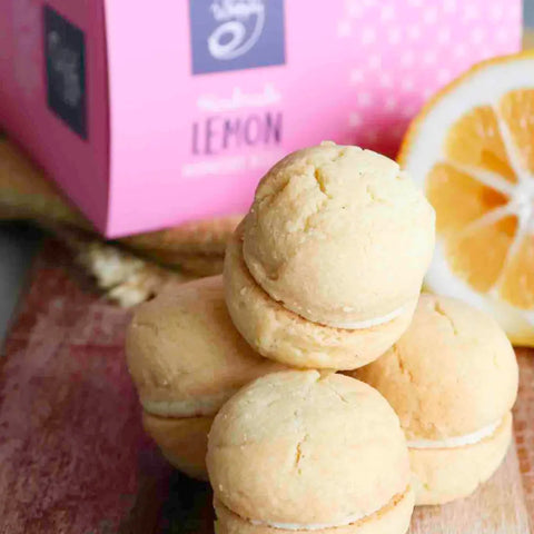 Molly Woppy's Delicious Lemon Melting Moments Bites Biscuits Molly Woppy