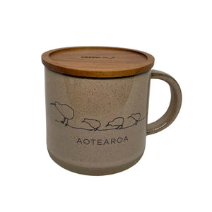 Glazed Ceramic Mug - Aotearoa Mug Moana Road
