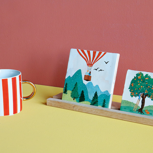 Up In The Air With You Ceramic Tile Tile Storytiles