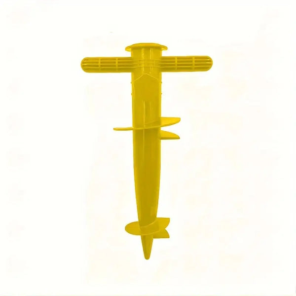 Beach Umbrella Anchors - Stands Umbrella Anchor Design Withdrawals Yellow