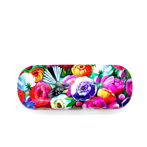 Glasses Case - Bright Garden Fantail