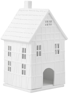 Large House - Porcelain Tealight House