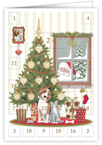 Card - Cat and Dog Advent Calendar