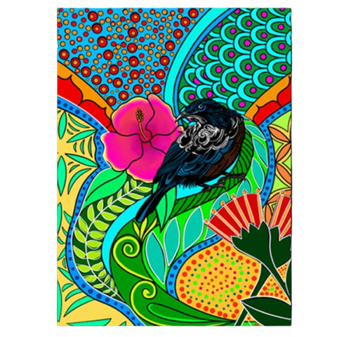 Tea Towel - Tui Bird