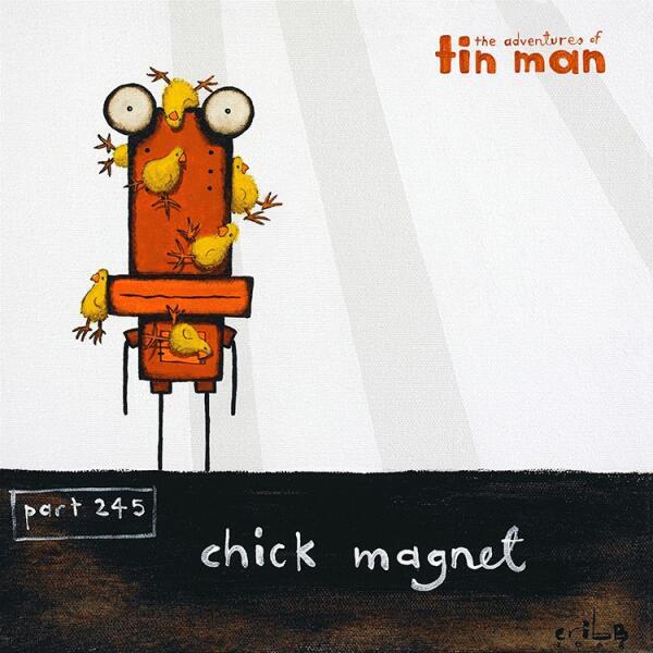 Chick Magnet - Tony Crib - Art Print + Matting
