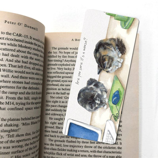 Office Cats - Bookmark Bookmark Little Dog Laughed