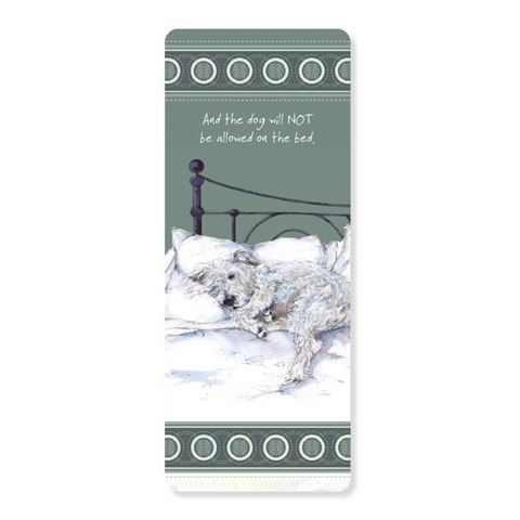 Not On The Bed - Bookmark Bookmark Little Dog Laughed