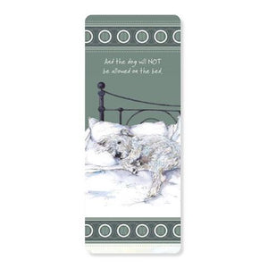 Not On The Bed - Bookmark Bookmark Little Dog Laughed