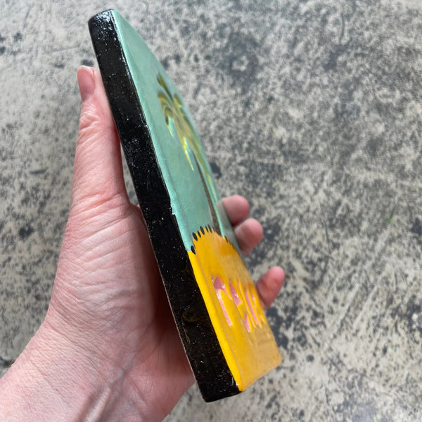 Relax Rectangle Tile Wall Art M Ceramics