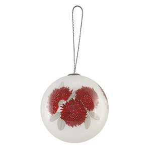 Pohutakawa - Hanging Christmas Ornament