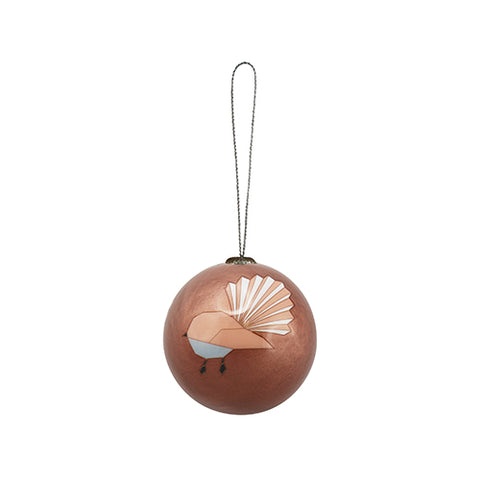 Geo Fantail - Hanging Christmas Ornament