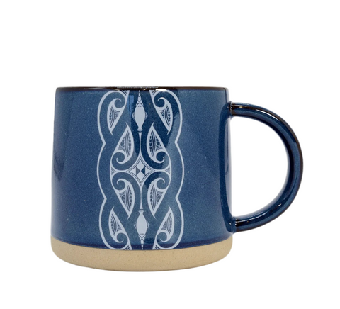 Glazed Ceramic Mug - Miriama Grace-Smith Mug Moana Road