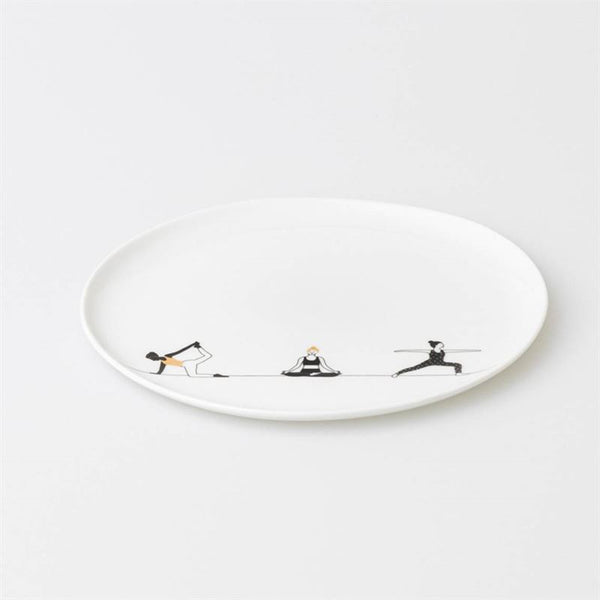 Yoga Gift Round Plate Wall Plate Räder