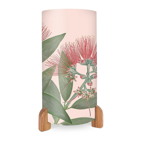 Vintage Botanical Pohutukawa Table Lamp Light 100% NZ