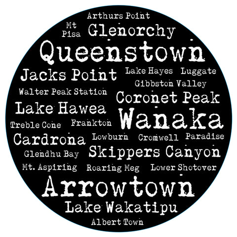 Art Spots (Decal) Medium - Queenstown