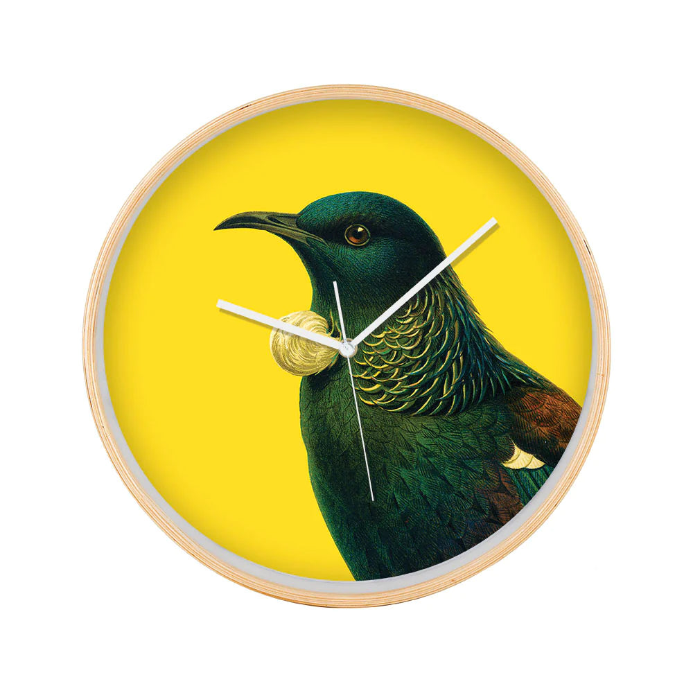 Bright Tui Wooden Frame Clock