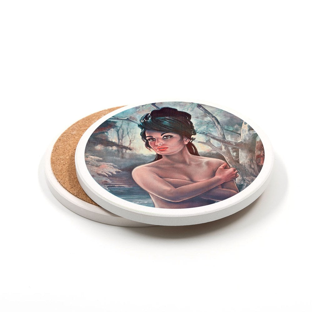 Nymph Ceramic Coaster