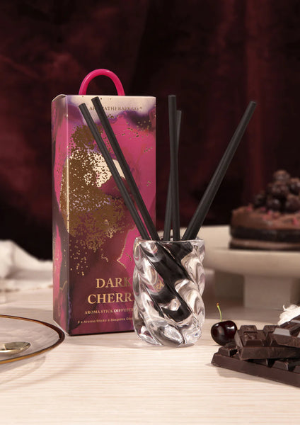 Festive Favours LE Aroma Sticks & Holder - Dark Cherry