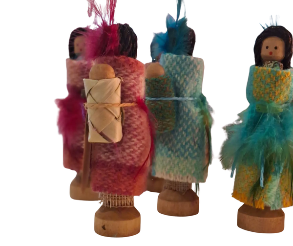 Pania + Pepe Peg Dolls