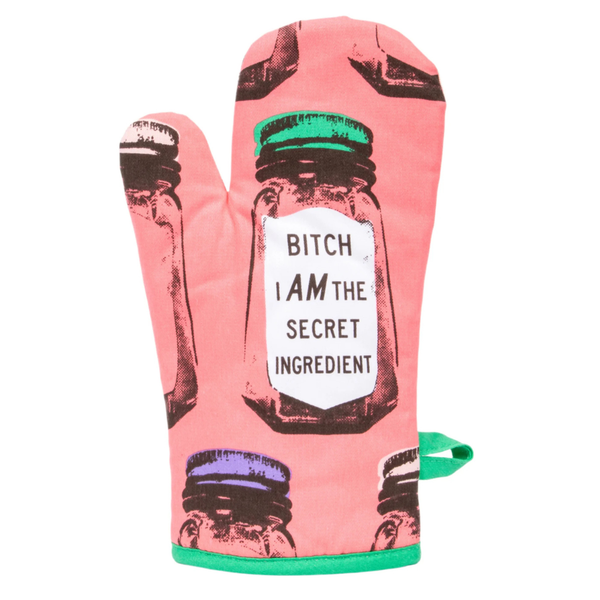 Secret Ingredient Oven Mitt Oven Mitt BlueQ
