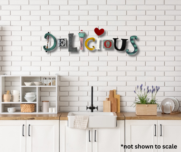 DELICIOUS Ceramic Words