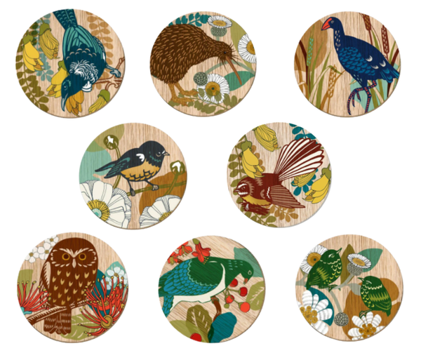 Single Coasters - Designs by Tanya Wolfkamp