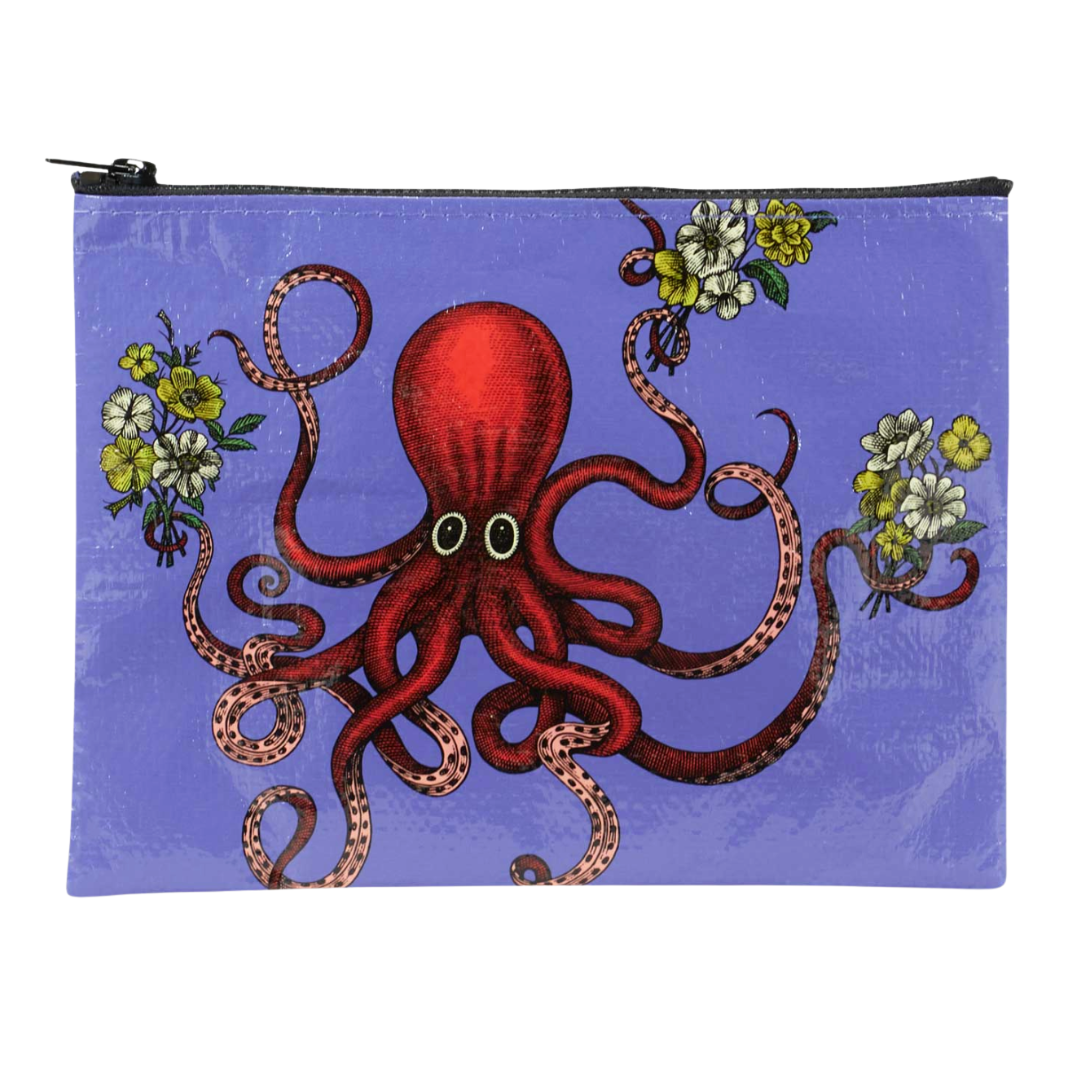 Octopus - Zipper Pouch Zipper Pouch BlueQ